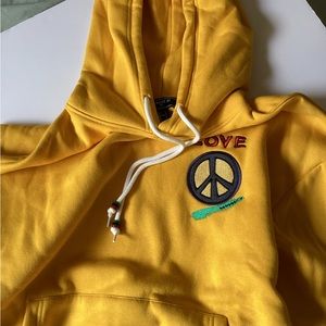 Yellow hoodie large